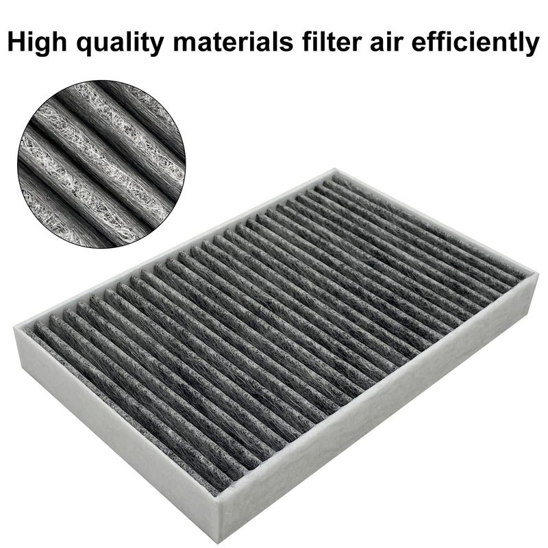 JOJOMARK for Tesla Model S Cabin Air Filter with Activated Carbon Fit 2012-2015 Model S 1035125-00-A. (2012-2015 Activated Carbon) - Image 3